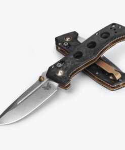 MINI ADAMAS® | MARBLED CARBON FIBER | DROP-POINT